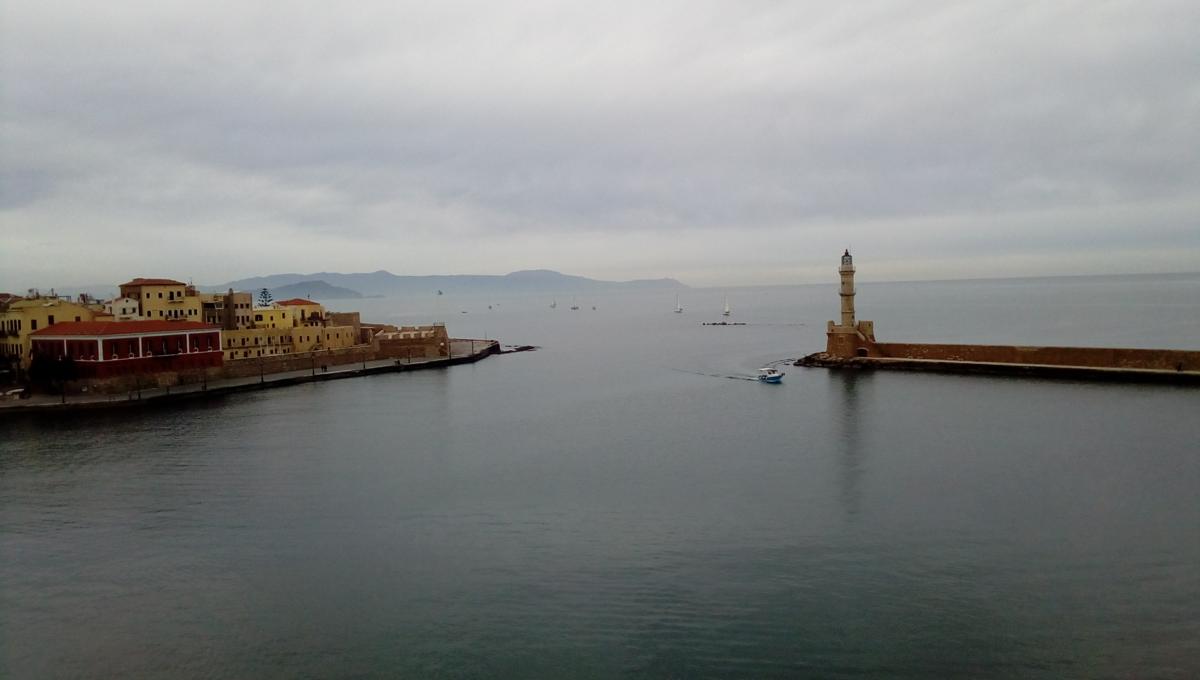 Commercial business for sale in the port of Chania.
