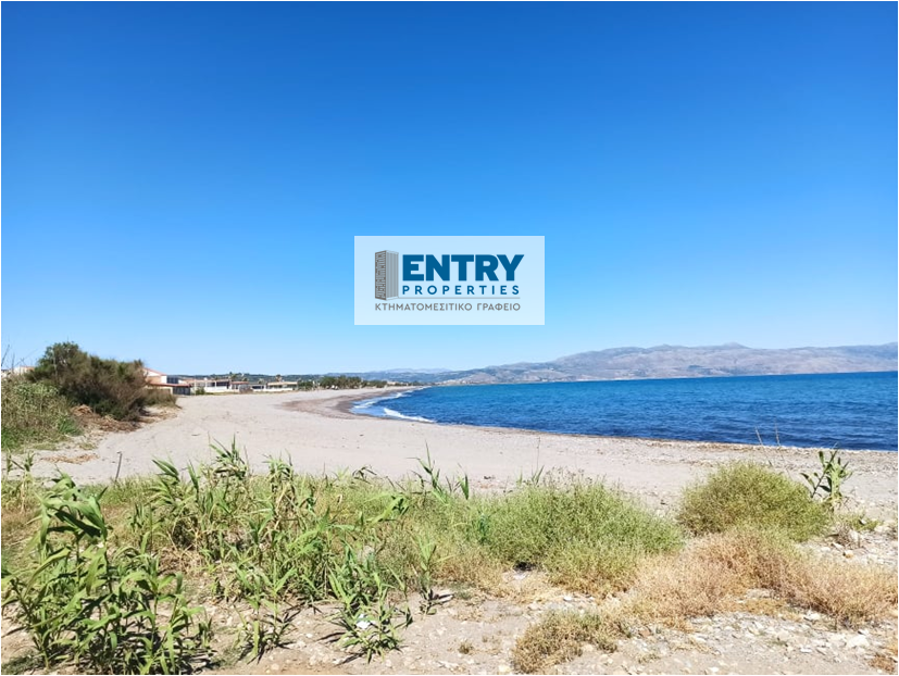 Excellent investment plot for sale in the North axis-Chania with an area of ​​6100 sq.m. builds 3,050 sq.m. for hotel on the sea.